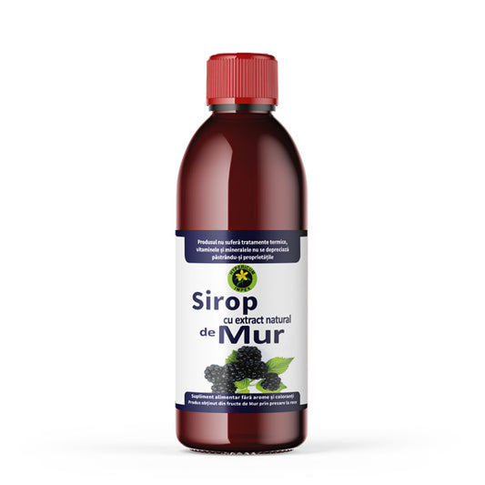Sirop de mur cu zahar 500ml