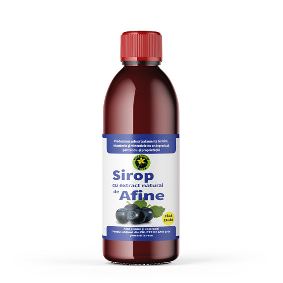 Sirop afine de pădure fara zahar 500 ml