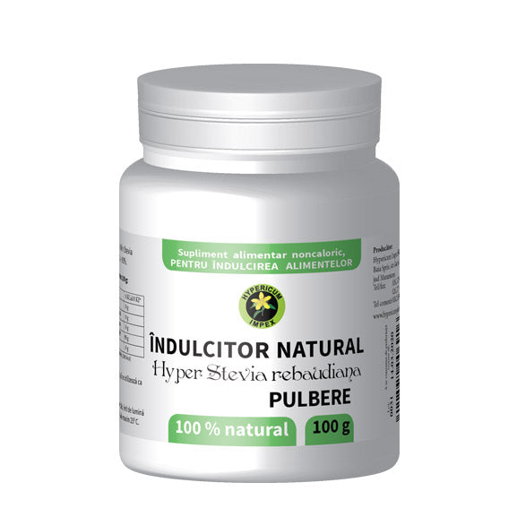 Indulcitor Hyper Stevia rebaudiana 100g