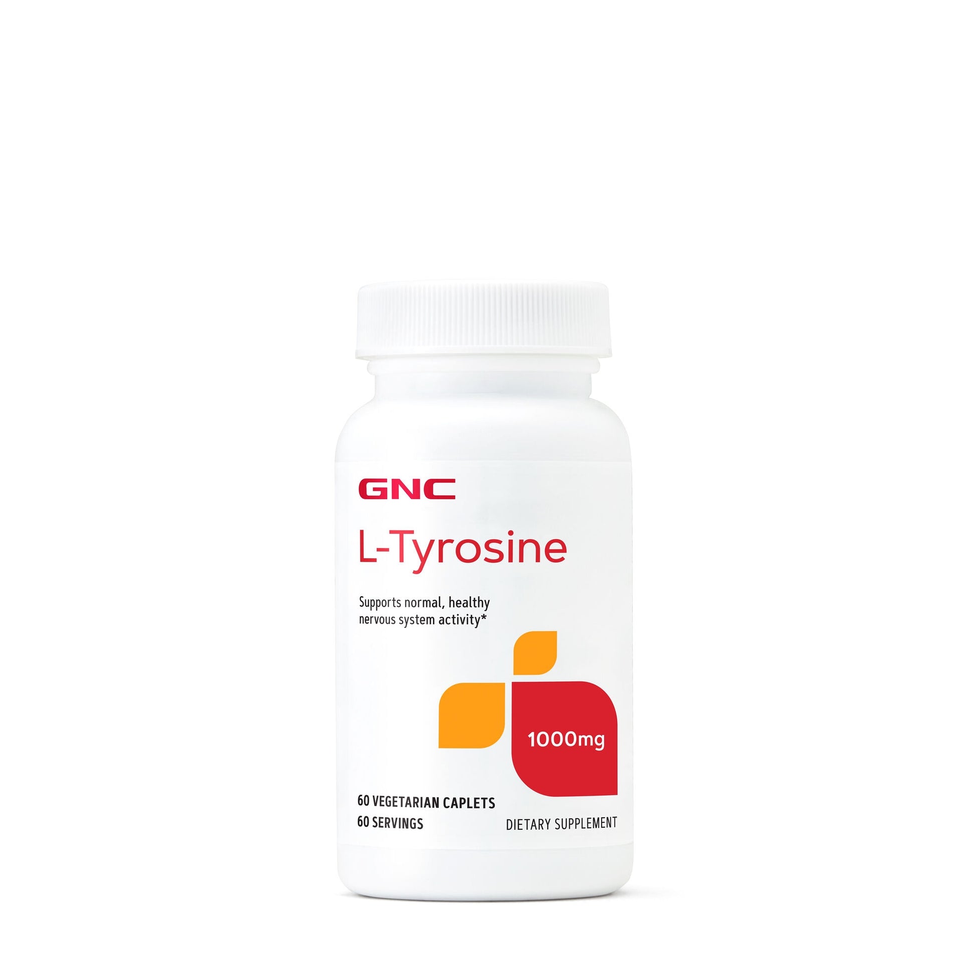 GNC L-Tyrosine 1000 MG, L-Tirozina, 60 tb