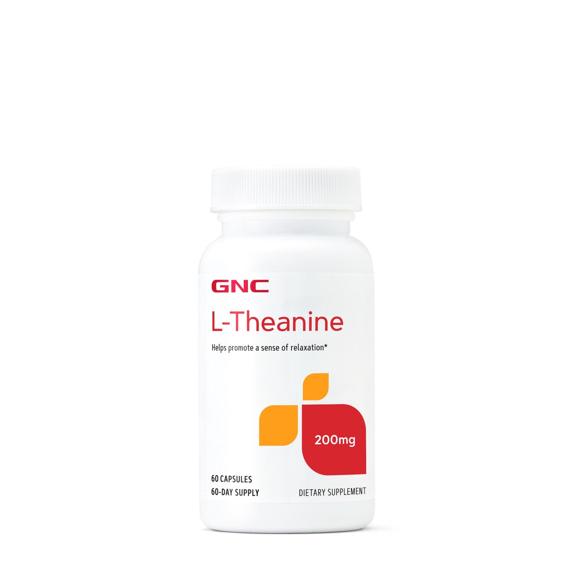 GNC L-Teanina 200mg, L-Teanina, 60 Cps