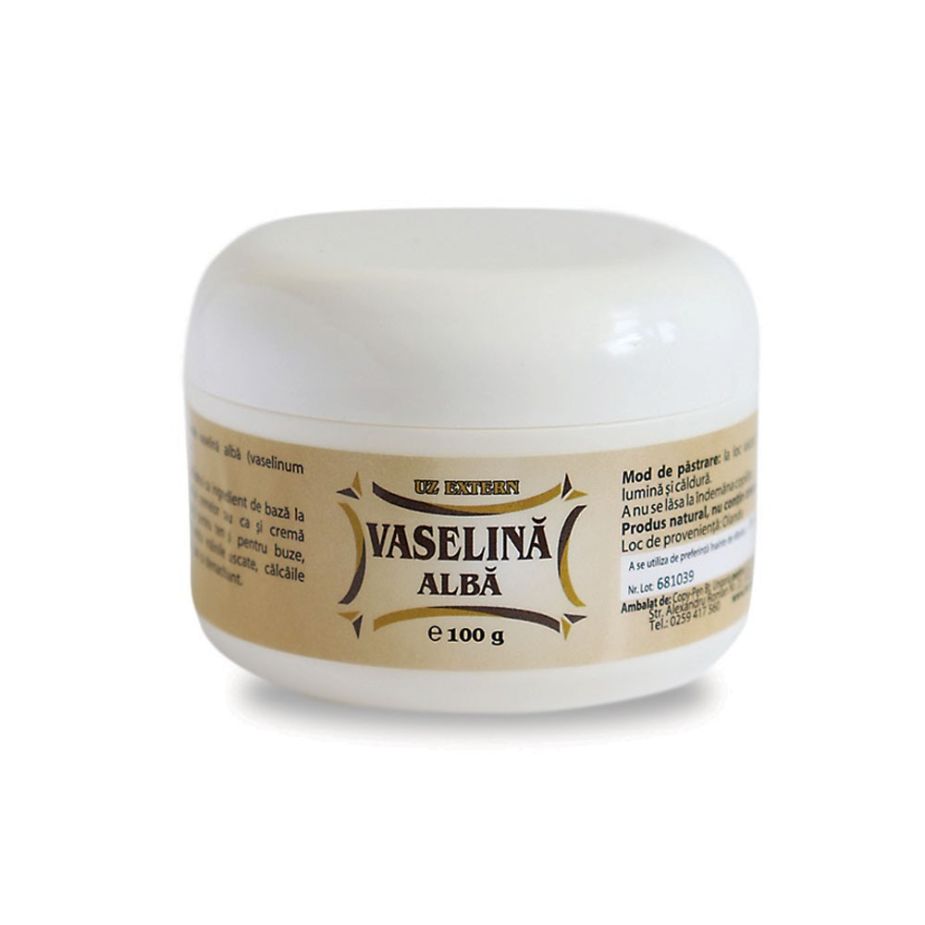 VASELINĂ ALBĂ – 100G