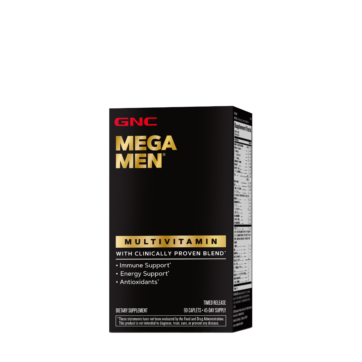 GNC Mega Men®, Complex de Multivitamine Pentru Barbati, 90 tb