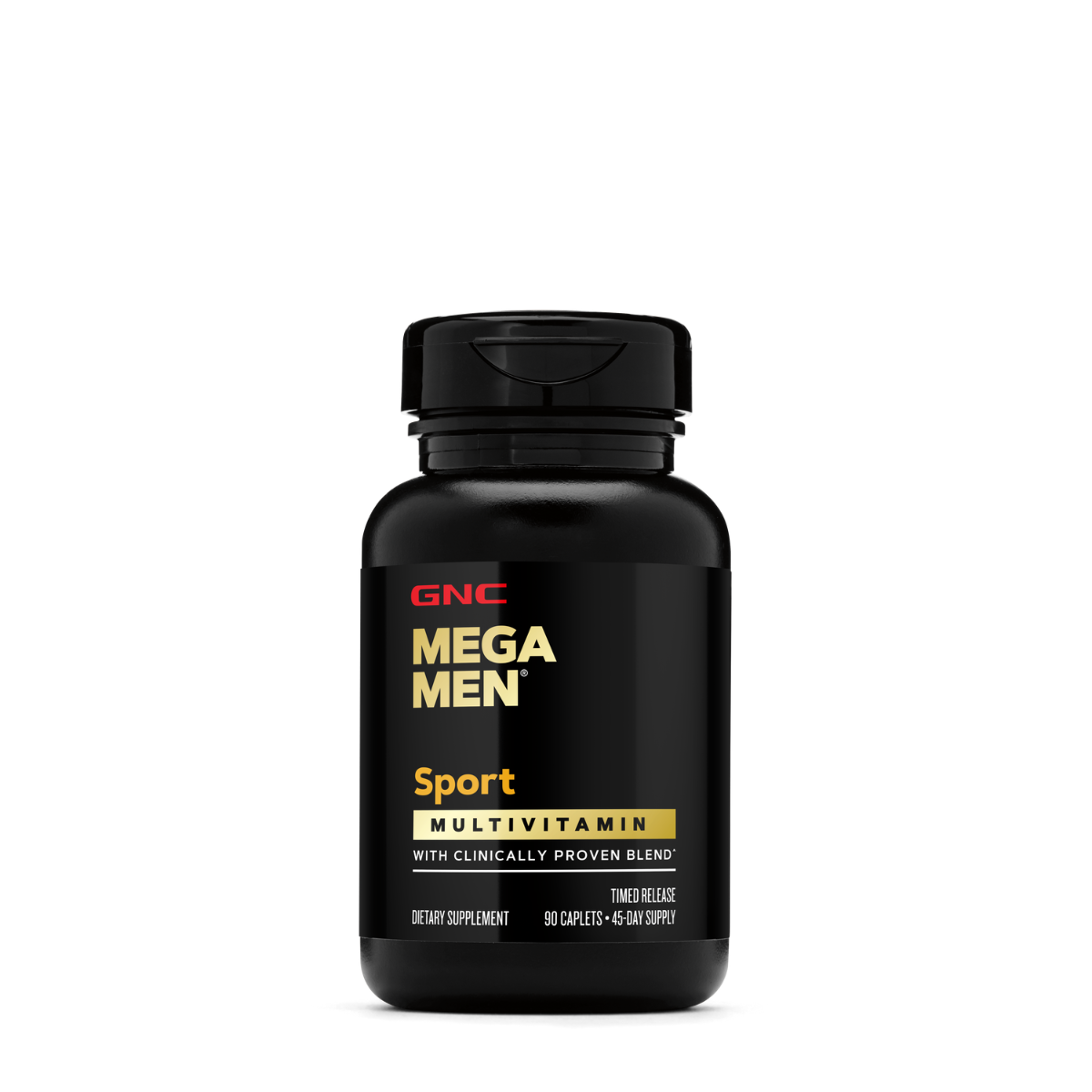 GNC Mega Men® Sport, Complex de Multivitamine pentru Barbati, 90 tb