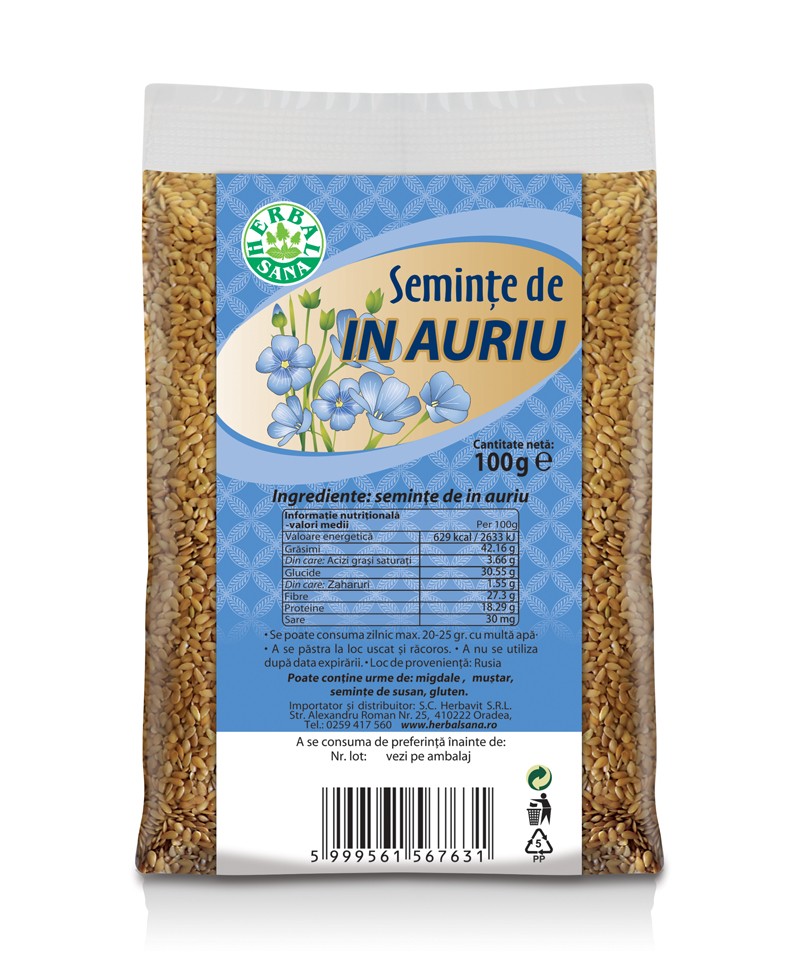 SEMINȚE DE IN AURIU