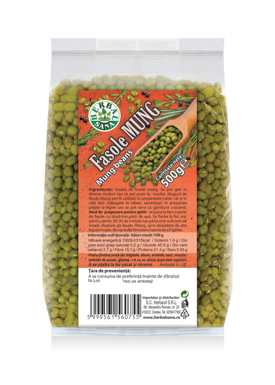 FASOLE MUNG – 500G