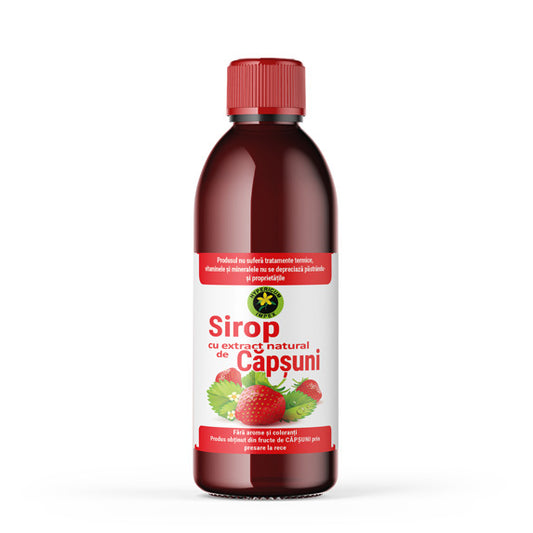 Sirop de capsuni cu zahar 500ml