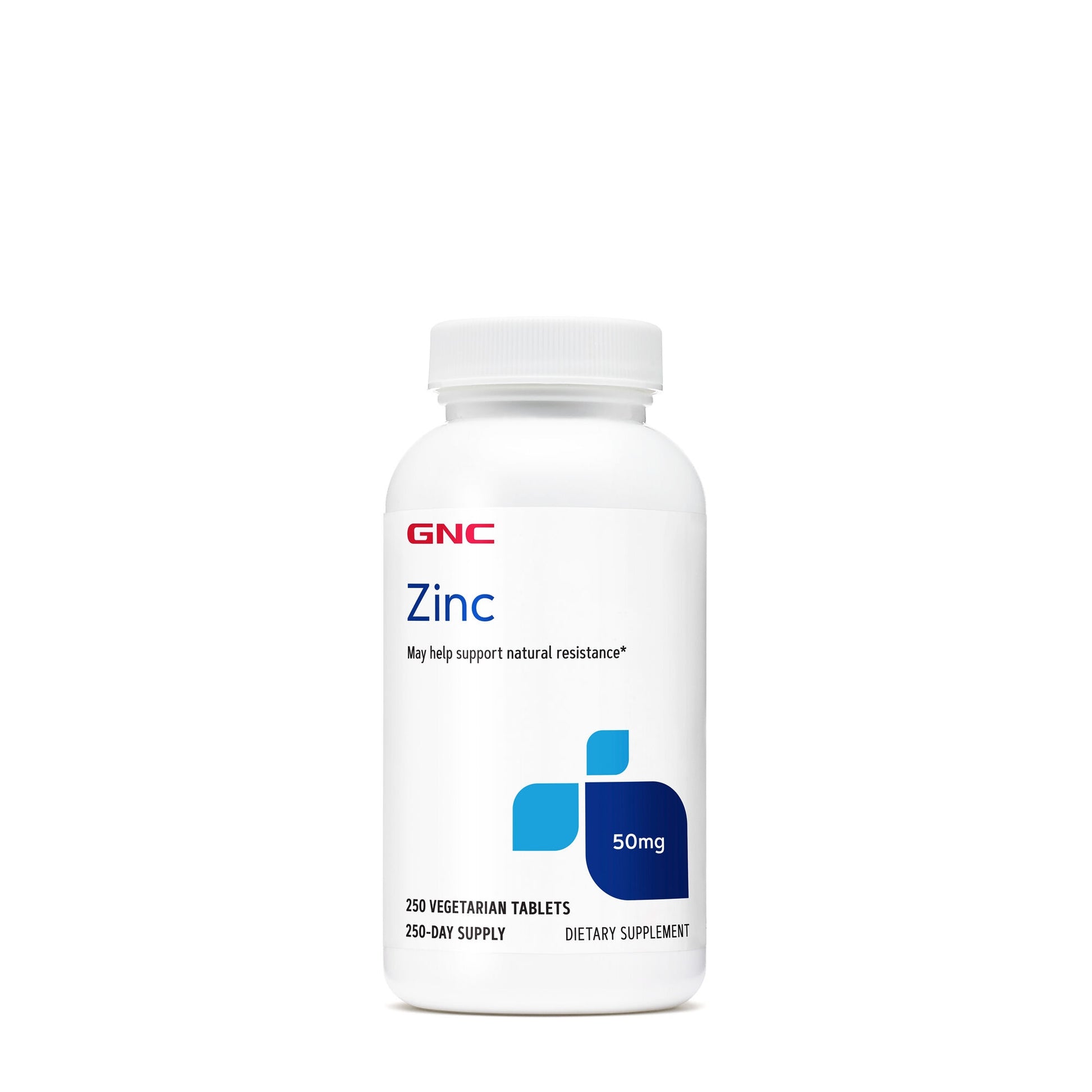 GNC Zinc 50 mg, 250 tb