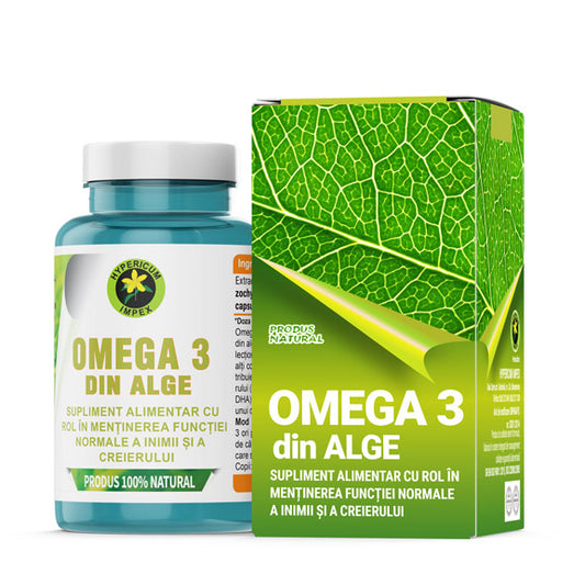 Capsule Omega 3 din Alge