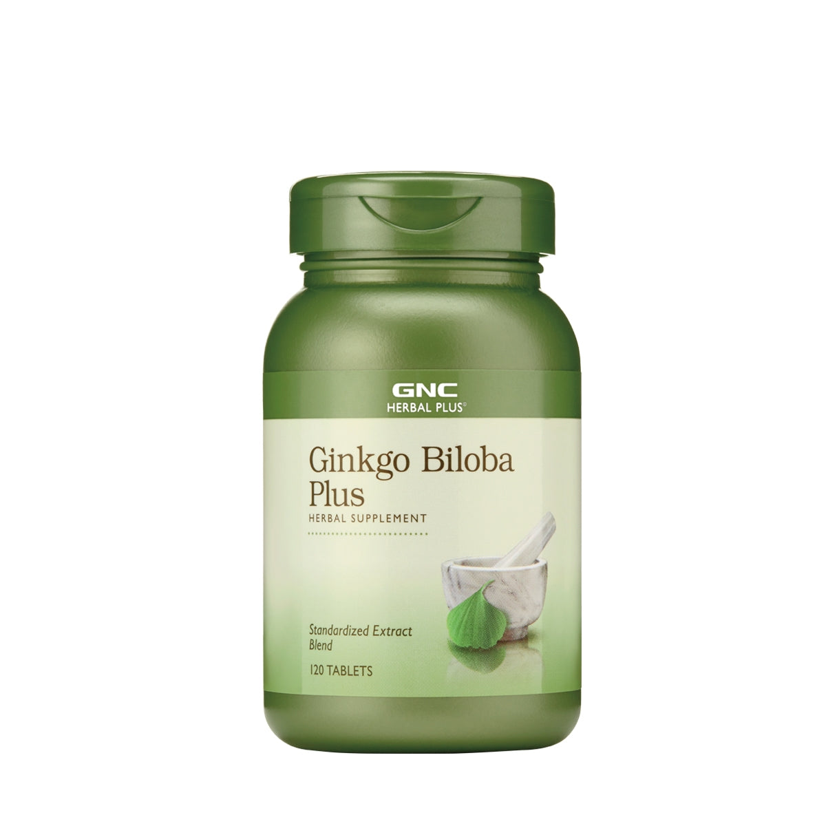 GNC Herbal Plus® Ginkgo Biloba Plus, 120 tb