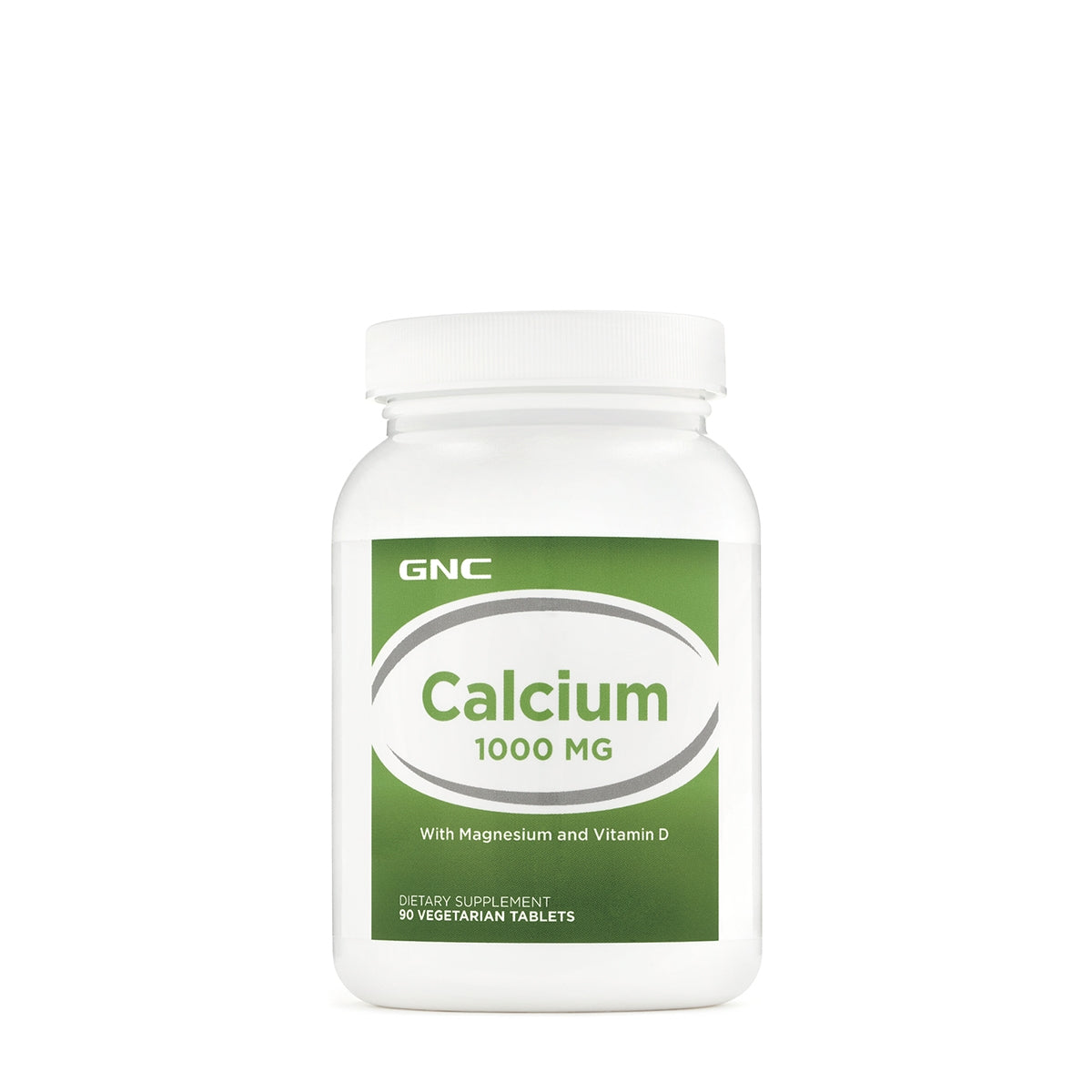 GNC Calcium 1000 mg, Calciu cu Magneziu si Vitamina D, 90 tb