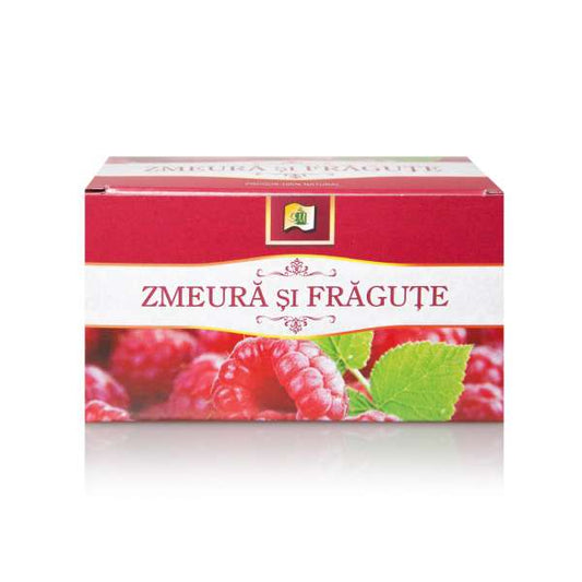 Ceai De Zmeura si Fragute 20 PLICURI
