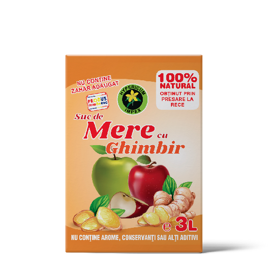 Suc de Mere cu Ghimbir 3L