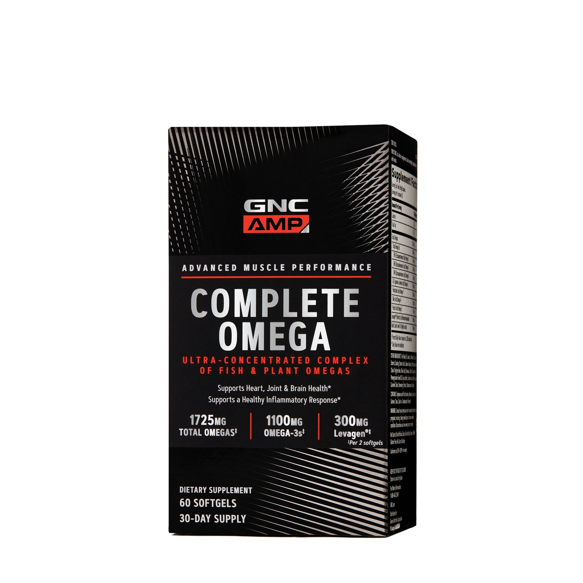 GNC AMP Complete Omega, Acizi Grasi Omega, 60 cps