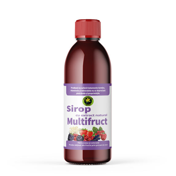 Sirop multifruct cu zahar 500ml