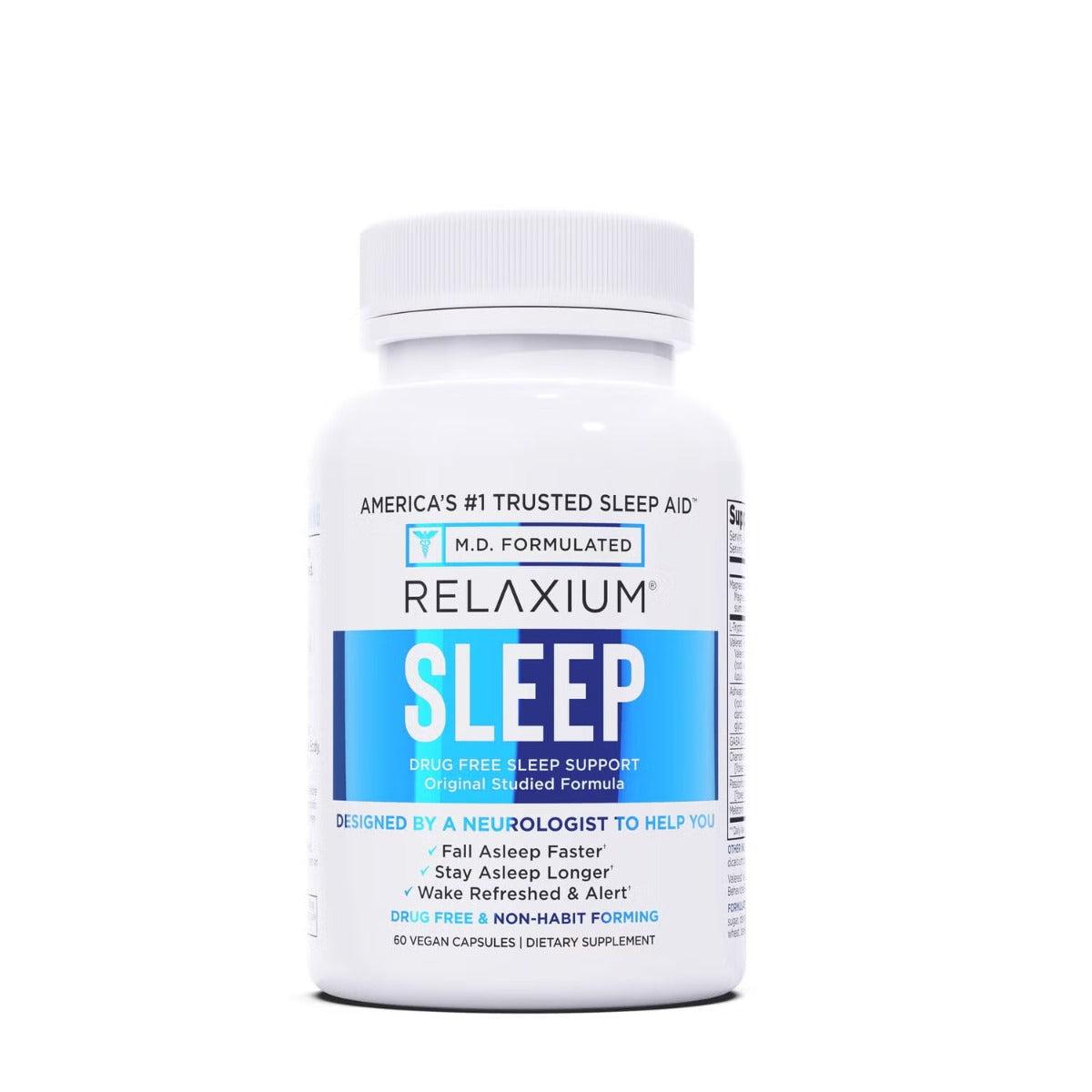 Relaxium® Sleep Support, Formula pentru Somn, 60 cps