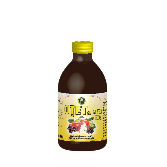 Otet de Mere cu Soc 250ml