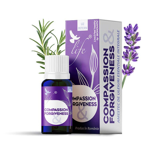 COMPASSION & FORGIVENESS – combinație de uleiuri esențiale – 10 ml