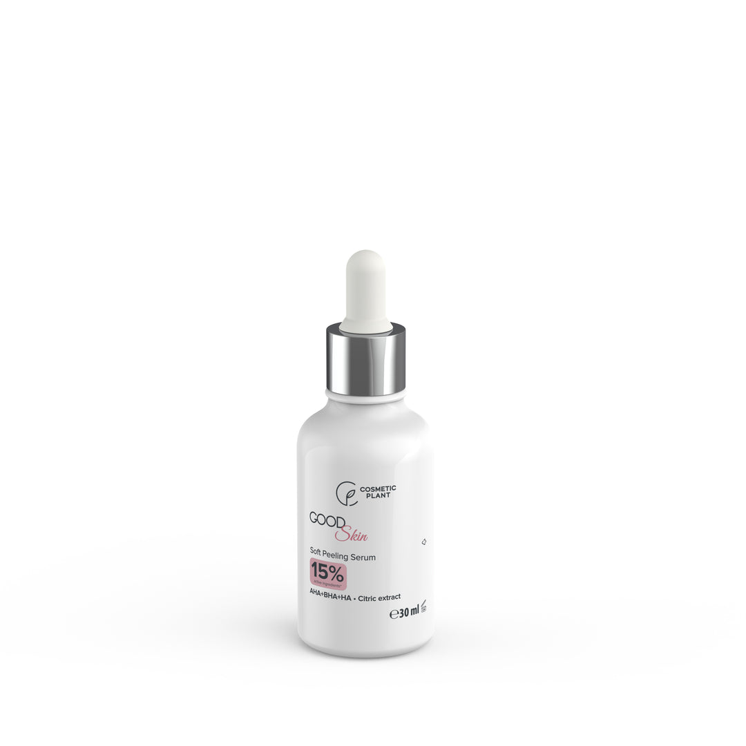 GOOD Skin - Soft Peeling Serum cu AHA+BHA+HA și Extract de citrice