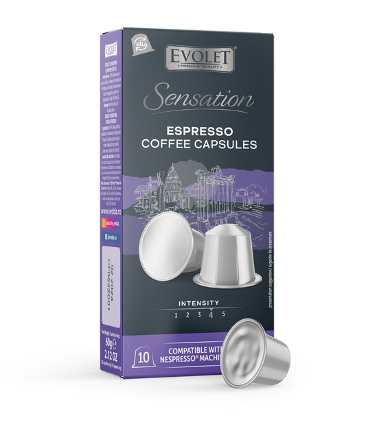 Cafea Espresso Capsule Evolet Sensation