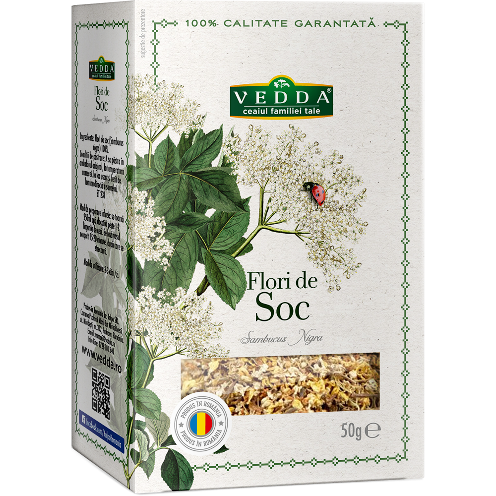 Ceai medicinal din plante vrac, Flori de Soc