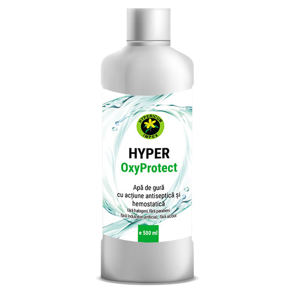 Hyper OxyProtect : apă de gură cu apă oxigenată