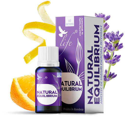 NATURAL EQUILIBRIUM – combinație de uleiuri esențiale – 10 ml