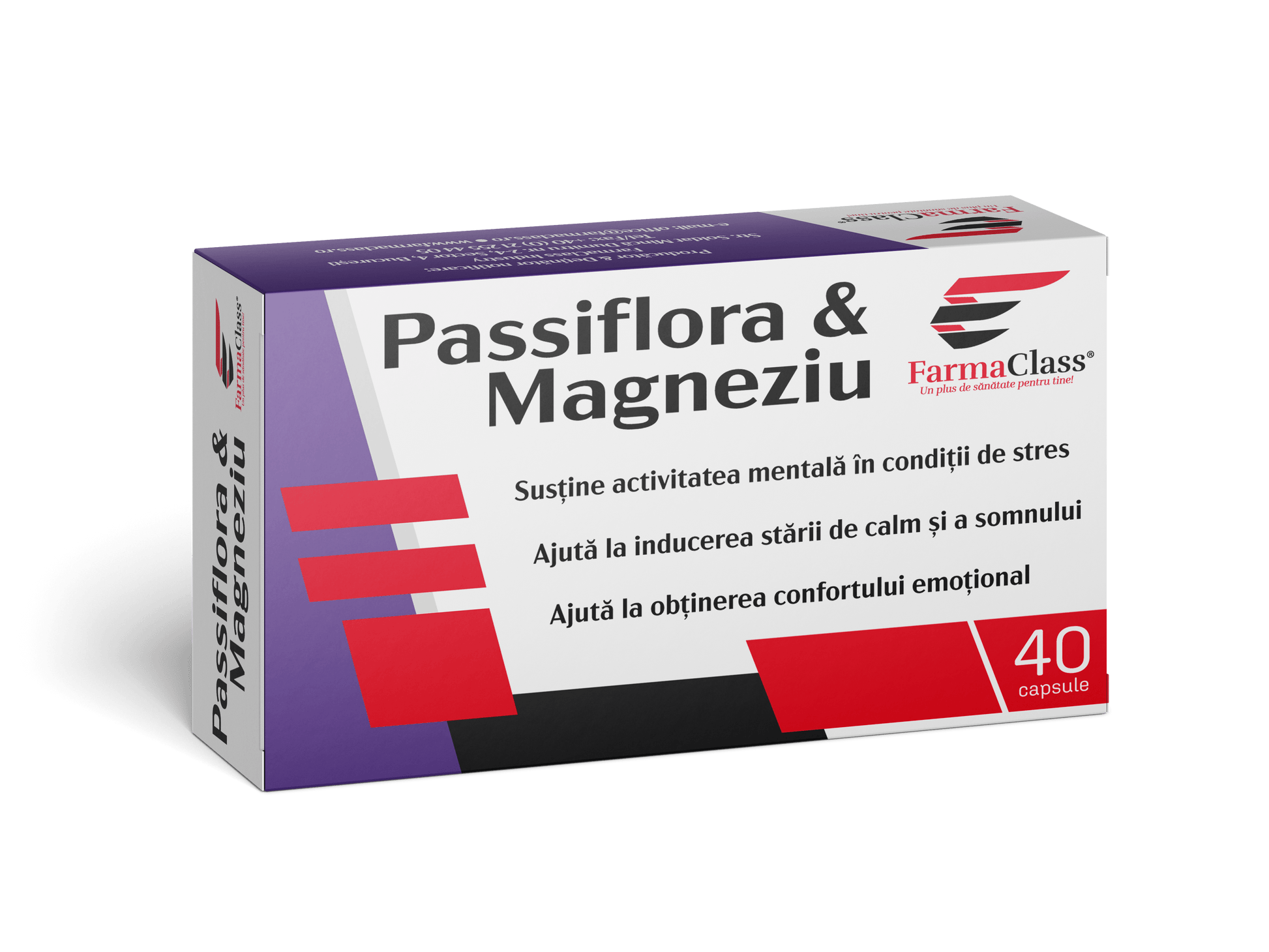 Passiflora & Magneziu 40 cps Blister