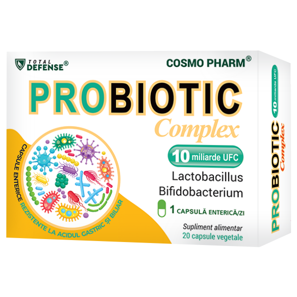 Probiotic Complex – Probiotice naturale pentru refacerea florei intestinale