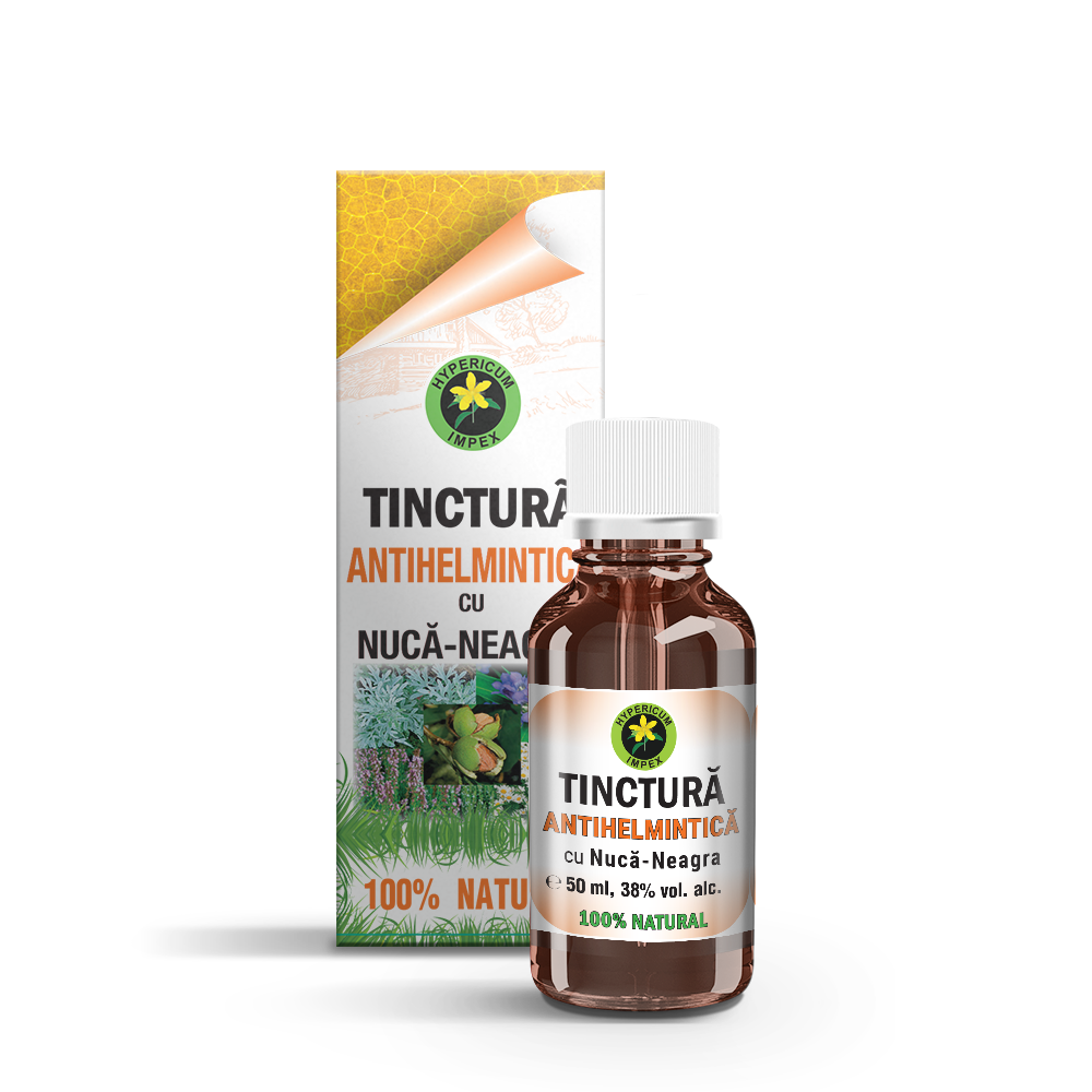 Tinctura Antihelmintica cu Nuca Neagra