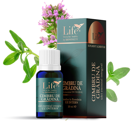 CIMBRU DE GRĂDINĂ – ulei esențial integral – 10 ml