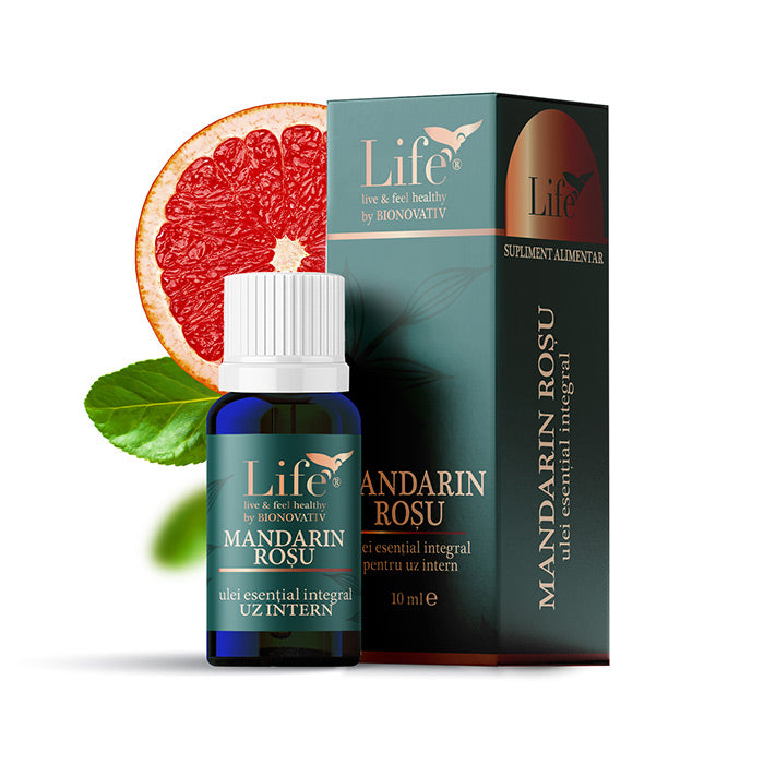 MANDARIN ROȘU – ulei esențial integral – 10 ml