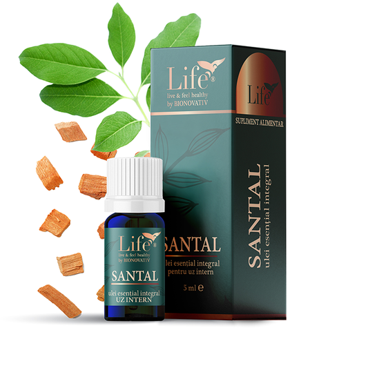 SANTAL – ulei esențial integral – 5 ml