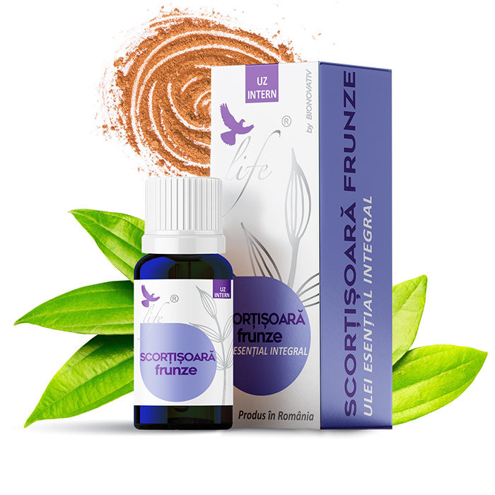 SCORȚIȘOARĂ FRUNZE – ULEI ESENȚIAL INTEGRAL – 10 ml