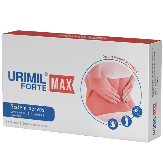 Urimil Forte Max - îngrijire maximă pentru sistemul tău nervos