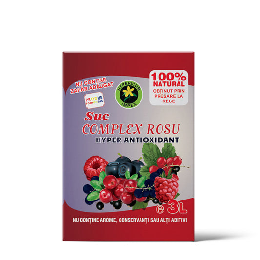 Complex Rosu : suc concentrat 3 litri