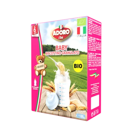 Biscuiți granulați fără gluten 400g – Adoro