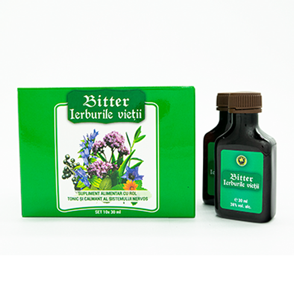 Bitter Ierburile Vietii 10 x 30ml