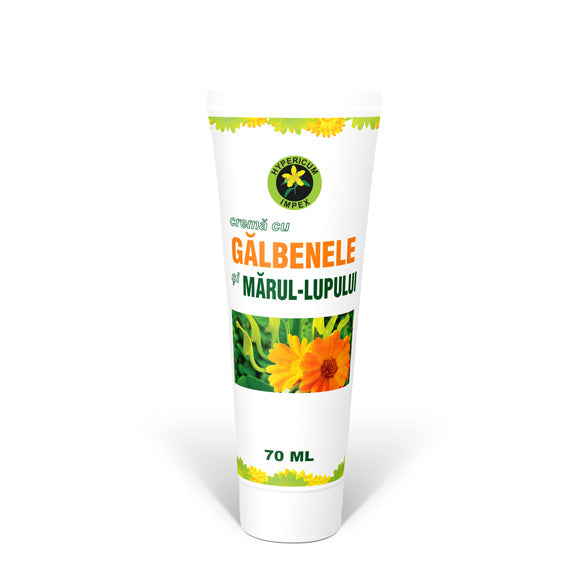 Crema cu Galbenele si Marul Lupului 70ml