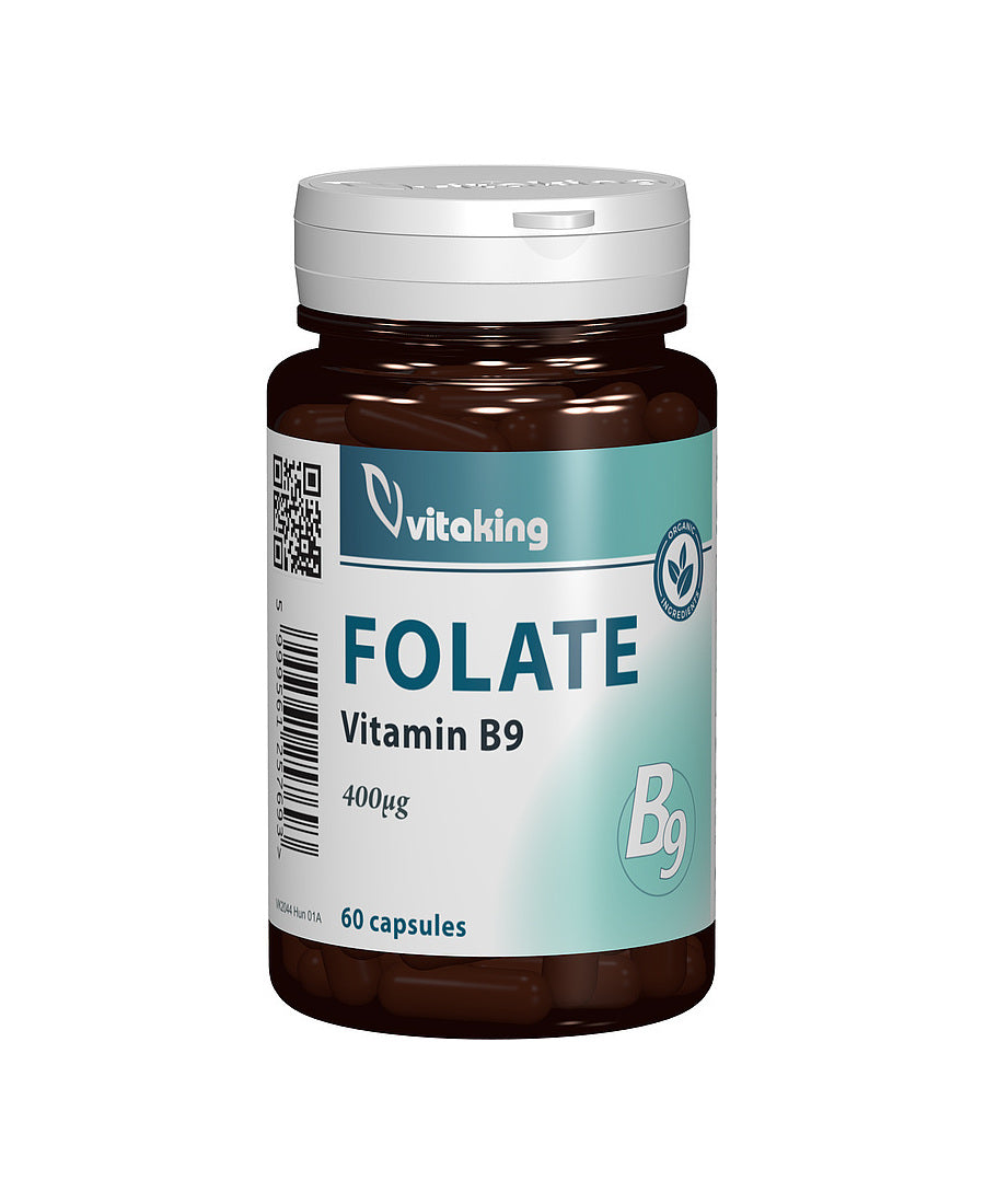 Folat organic 400mcg - 60 capsule