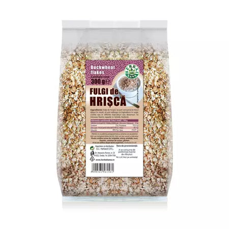 Fulgi de hrisca, 300 g, Herbal Sana