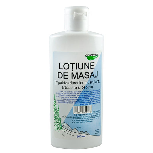 Loțiune Masaj 200ml – Abemar Med