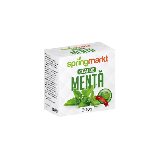 Ceai de Menta Frunze, 50g Springmarkt