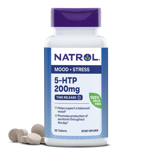 Natrol® 5-HTP 200 mg Mood & Stress, 30 tb