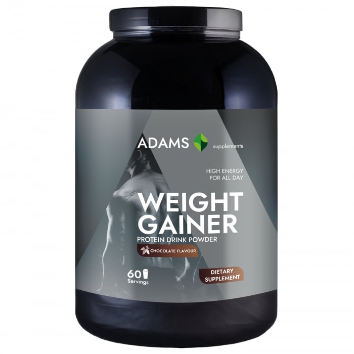 Proteina pentru cresterea masei musculare (ciocolata), 3kg, Adams Supplements