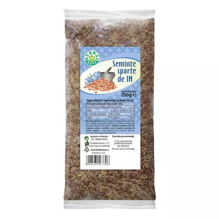 Seminte sparte de in, 250 g, Herbal Sana