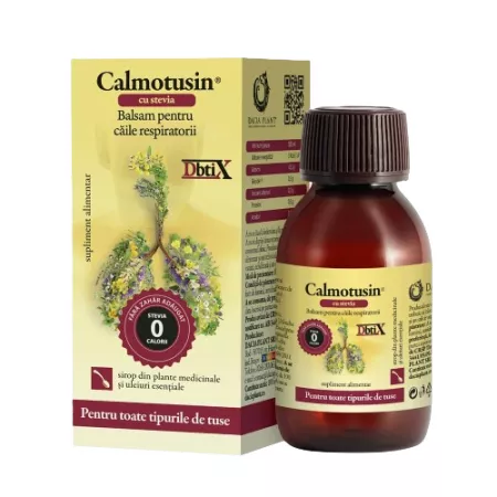 Sirop cu Stevia Calmotusin Dbtix Dacia Plant 100ml