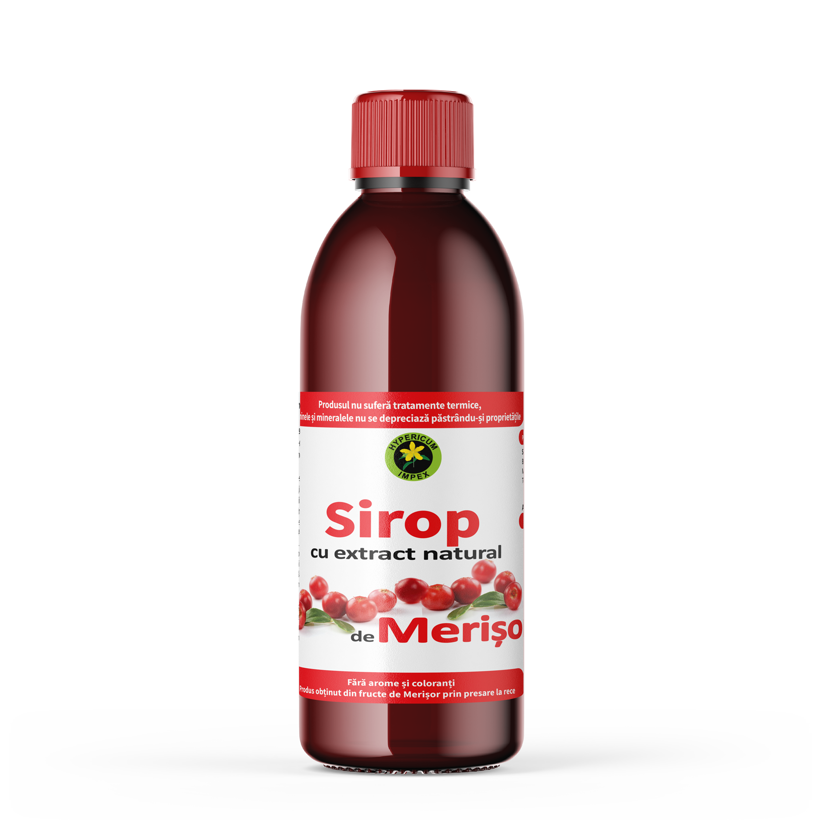 Sirop de Merisor cu zahar 500ml
