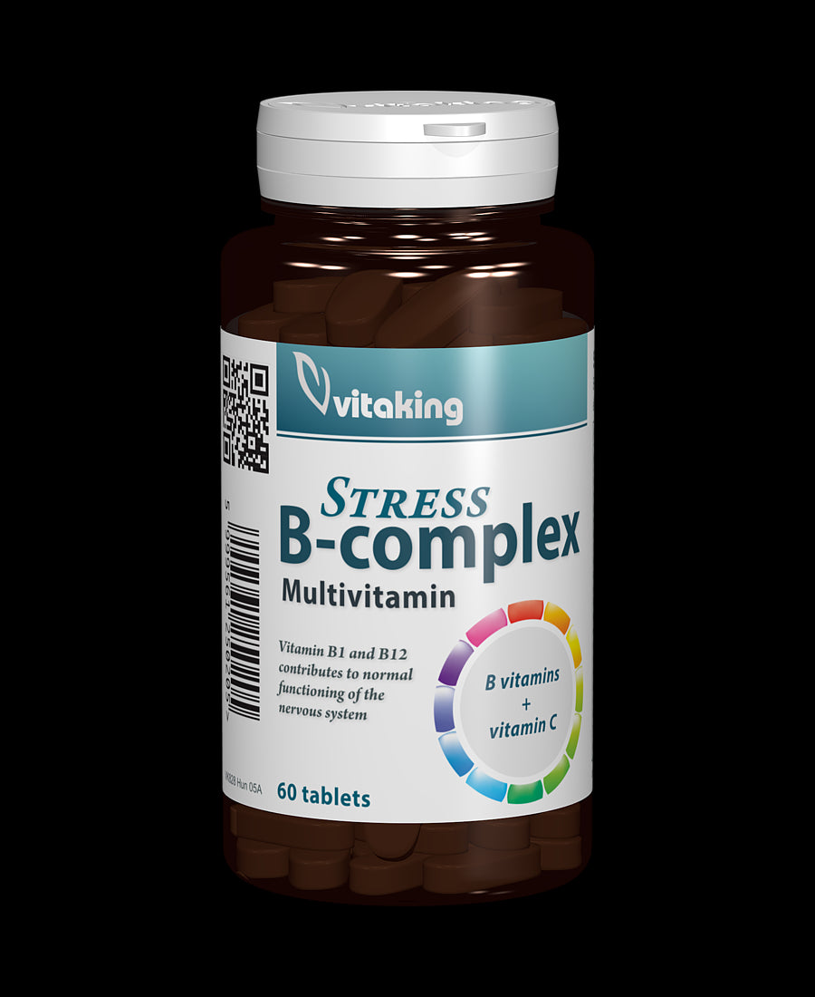 Stres B complex cu vitamina C - 60 comprimate