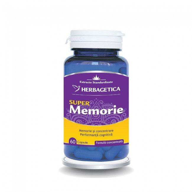 Super Memorie Herbagetica 60 Capsule